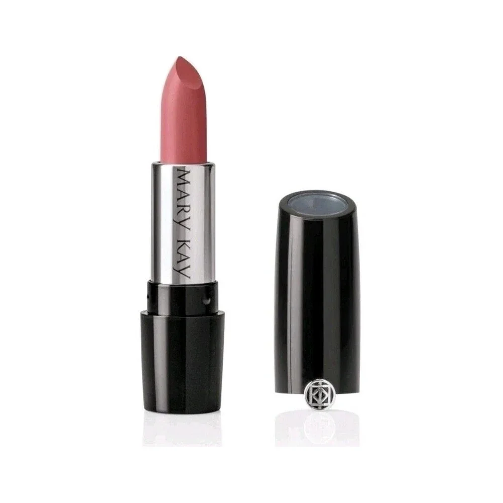 New Mary Kay Gel Semi-Matte Lipstick Mauve Moment Full Size Fast Ship